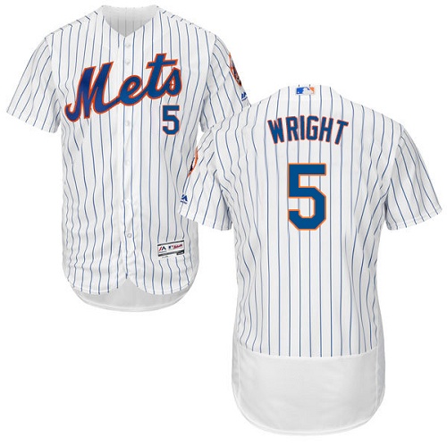 هلال ونجمة رمضان Mets #5 David Wright White(Blue Strip) Flexbase Authentic ... هلال ونجمة رمضان